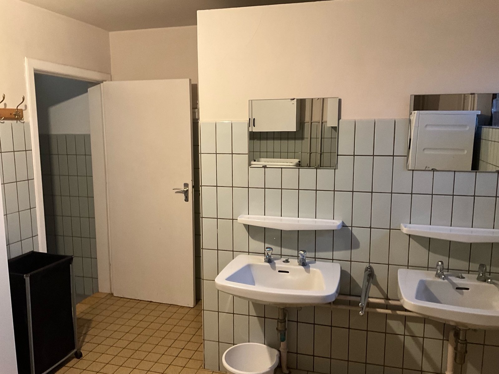 Urban Oasis sanitary area with shower and sinks in Maaseik – view 2